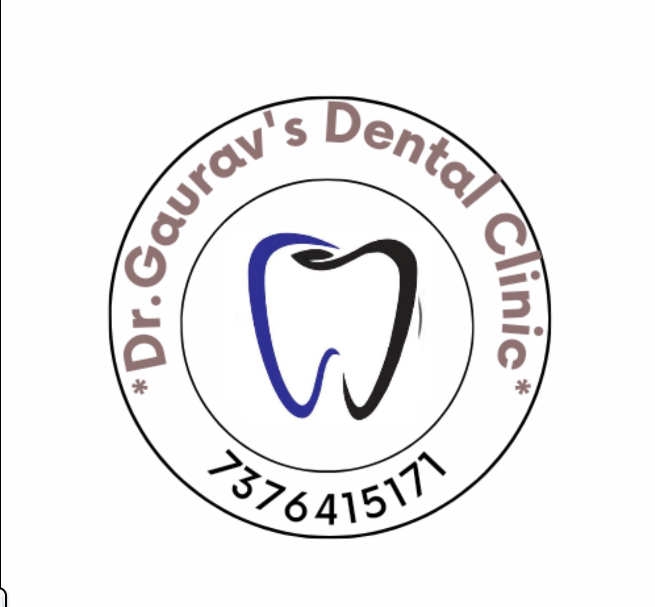 Dr. Gaurav's Dental & Implant Clinic logo
